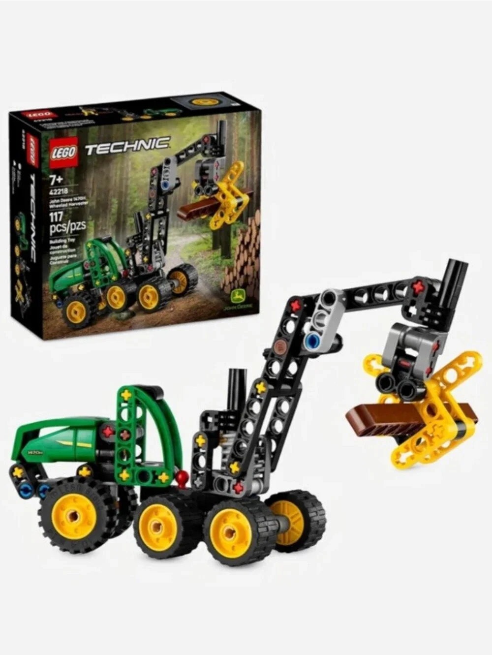 LEGO Technic John Deere Wheeled Harvester Set. NWT Ages 7+ 117 PCS